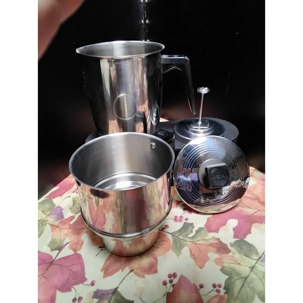 Vintage Rena Ware Stainless Steel Drip Coffee Maker Great for Camping